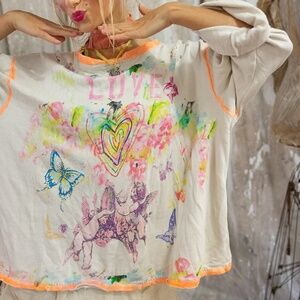 🌈MAGNOLIA PEARL PAINTING CLOUDS HERMOSA SWEATSHIRT🌈